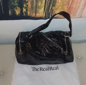 Marc Jacobs patent leather satchel